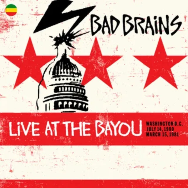 BAD BRAINS-LIVE AT THE BAYOU: WASHINGTON D.C. JULY 14, 1980 / MARCH 15, 1981 VINYL LP