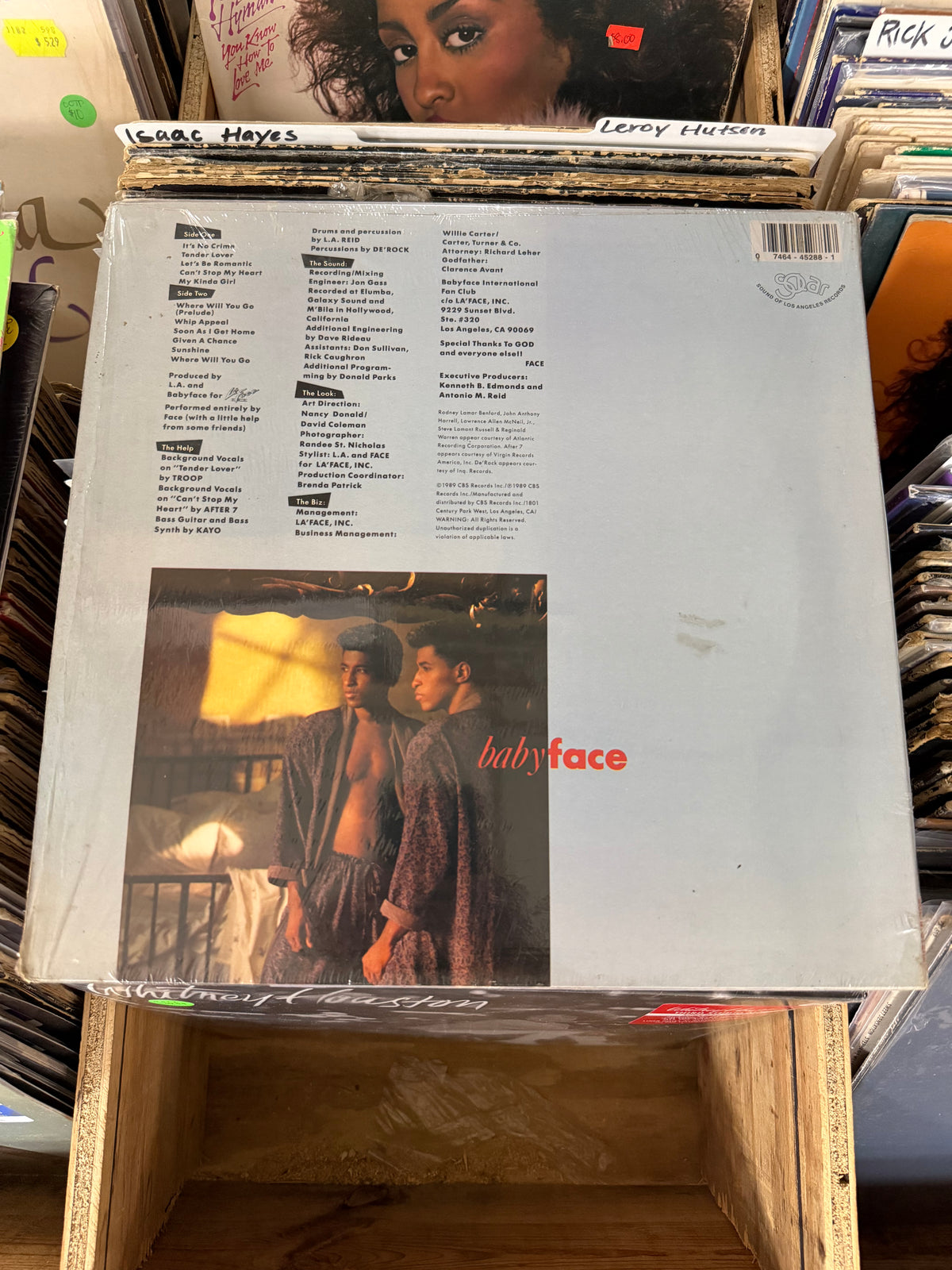 Babyface – Tender Lover Vinyl LP VG+/VG+