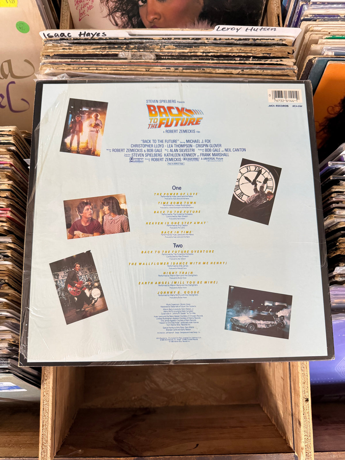 Various – Back To The Future (Music From The Motion Picture Soundtrack) Vinyl LP VG+/VG+