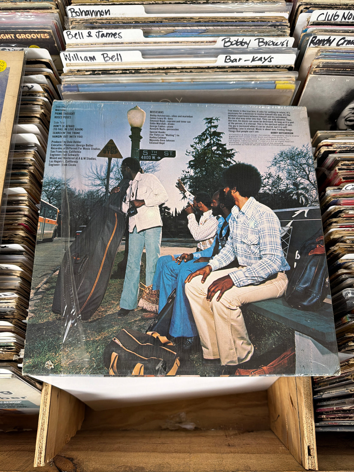 Bobby Hutcherson – Waiting BN-LA615-G Vinyl LP VG/VG+