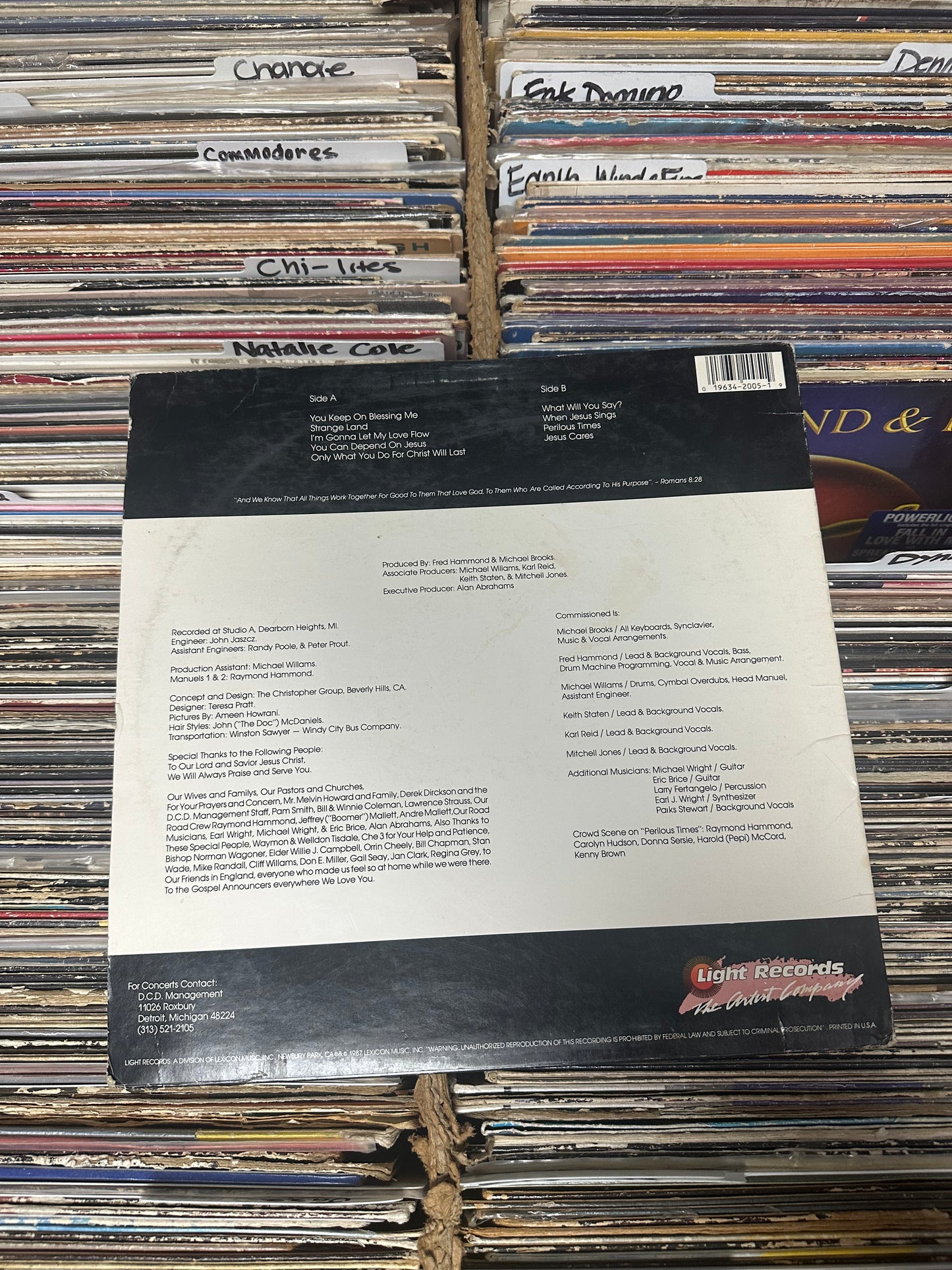 Commissioned – On The Winning Side Vinyl Lp