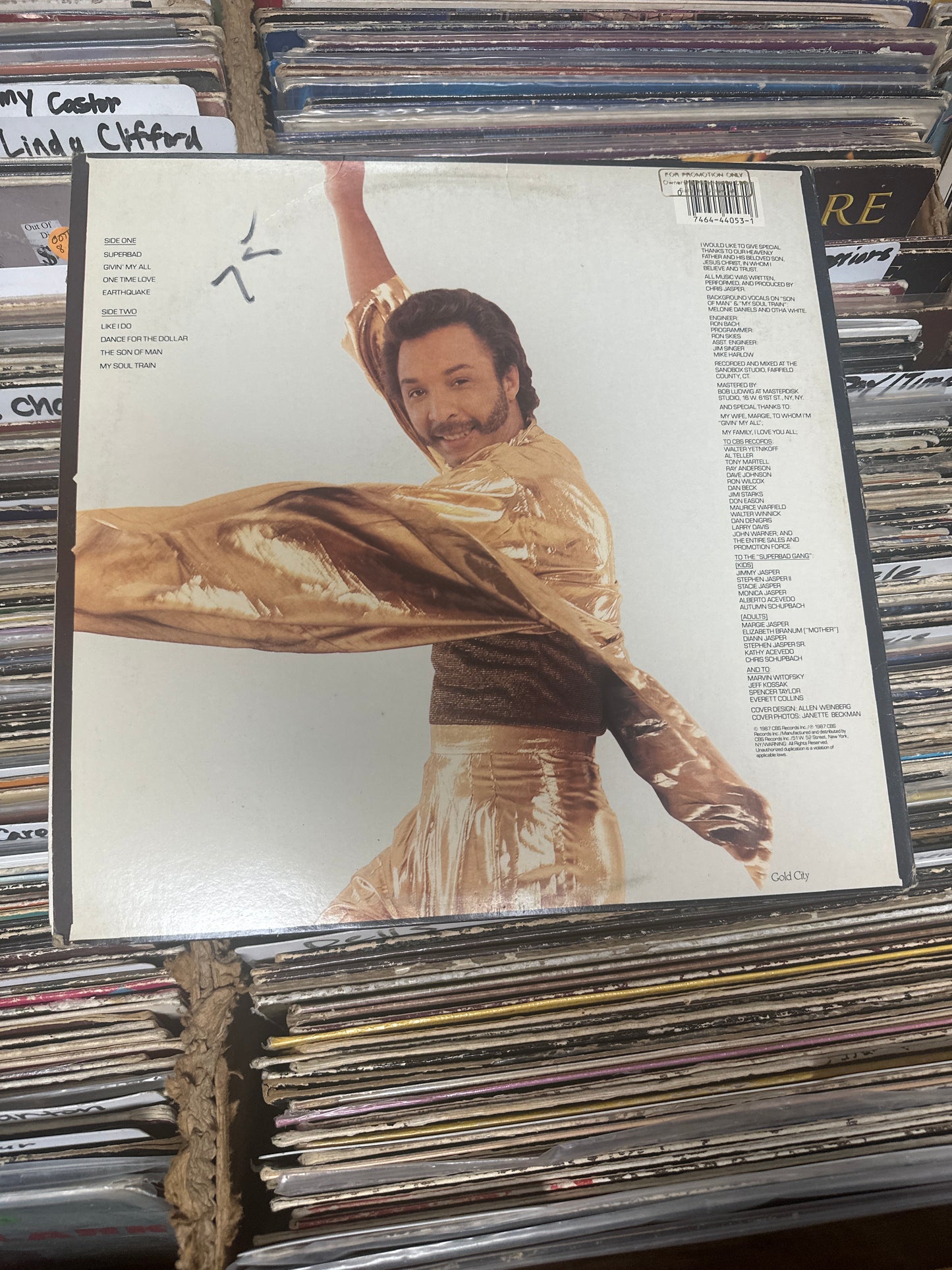 Chris Jasper – Superbad Vinyl LP Near Mint/VG+