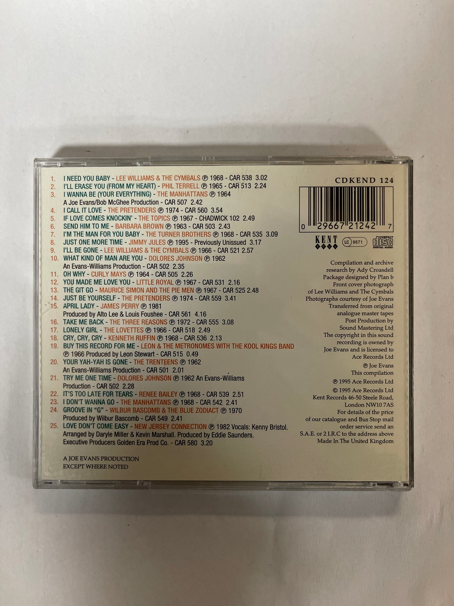 A Carnival Of Soul I Wanna Be CD VG+/VG