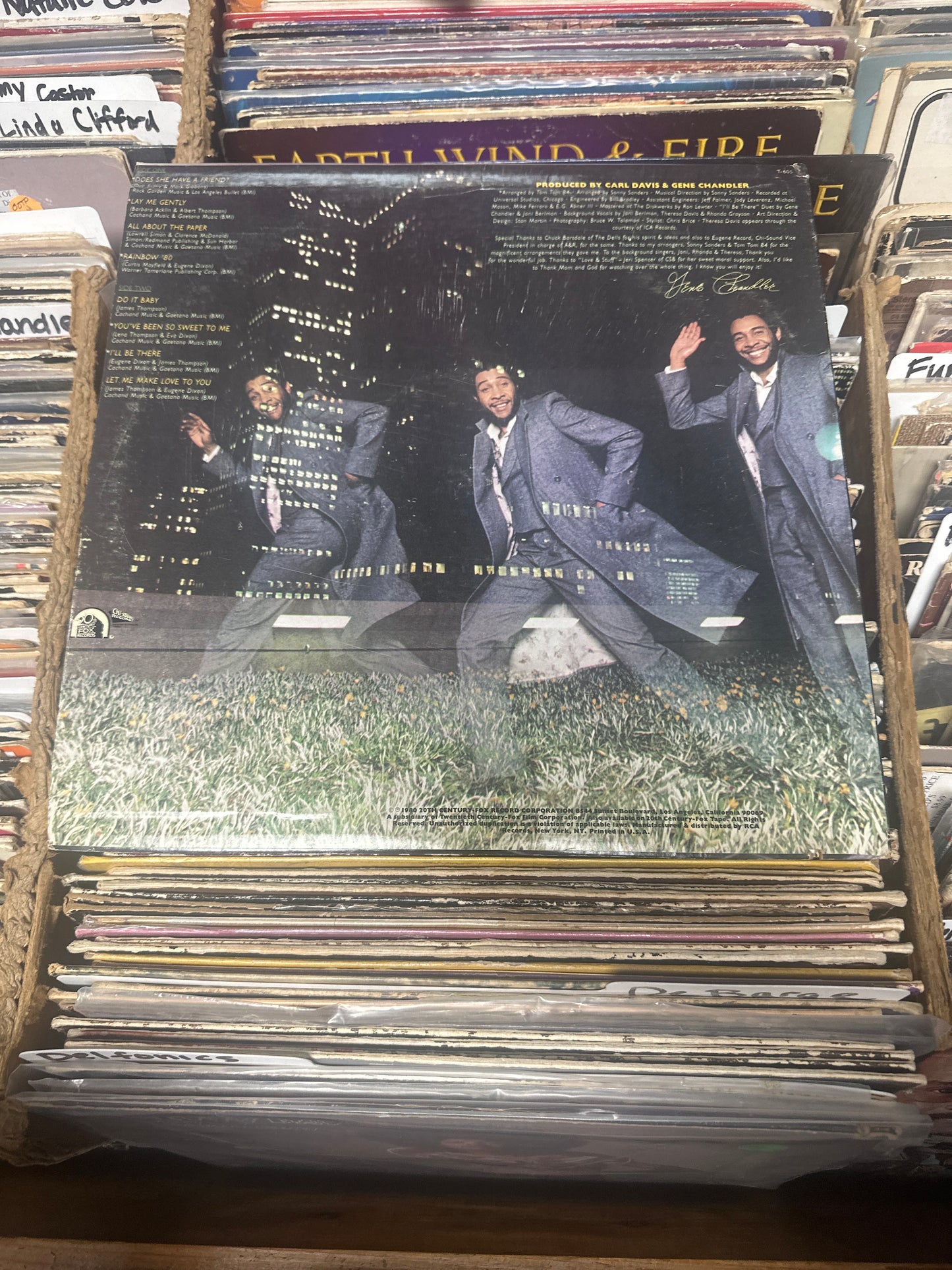 Gene Chandler – '80 Vinyl LP T-605 VG+/VG+