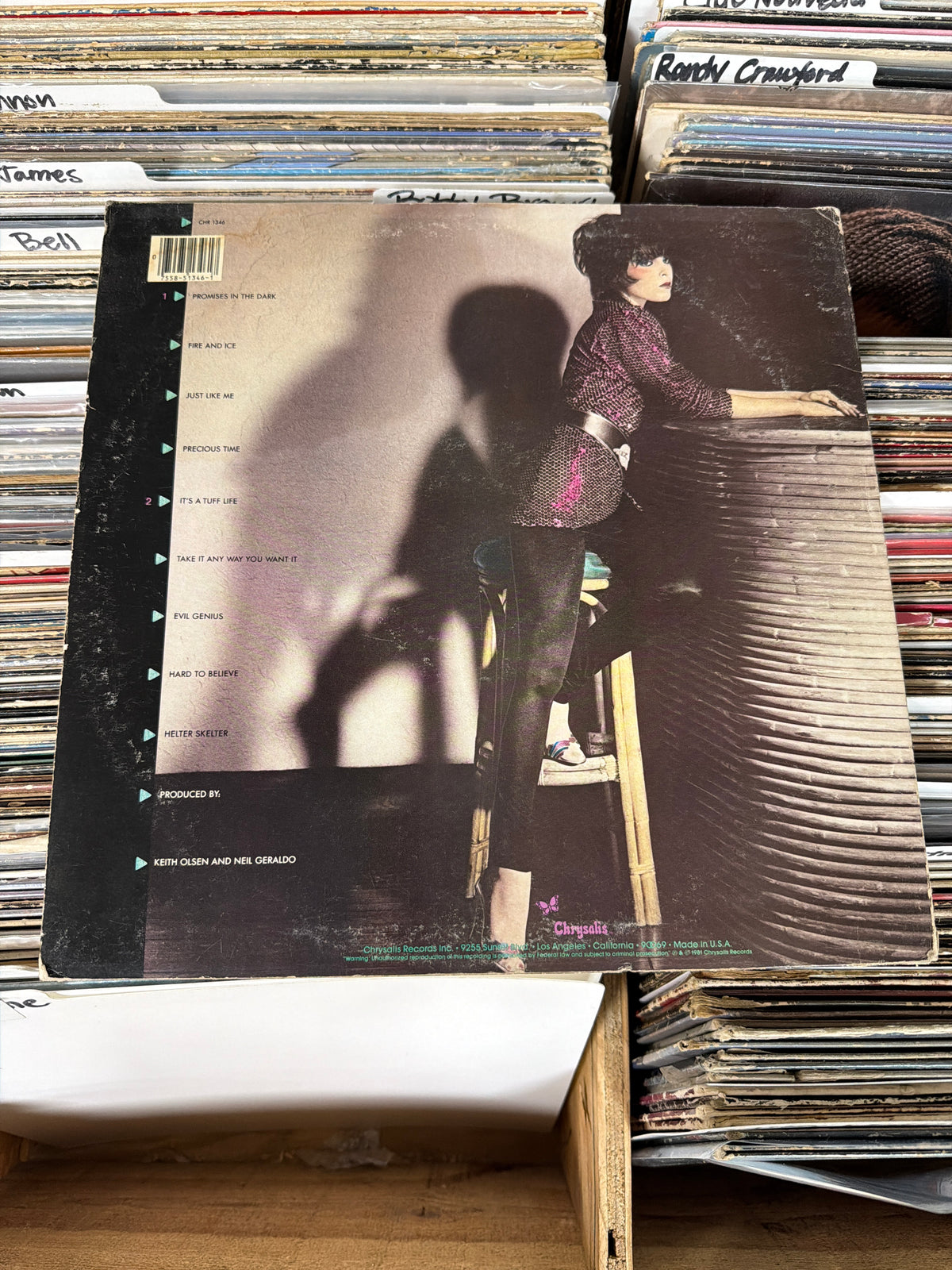 Pat Benatar – Precious Time CHR 1346 Vinyl LP VG/VG