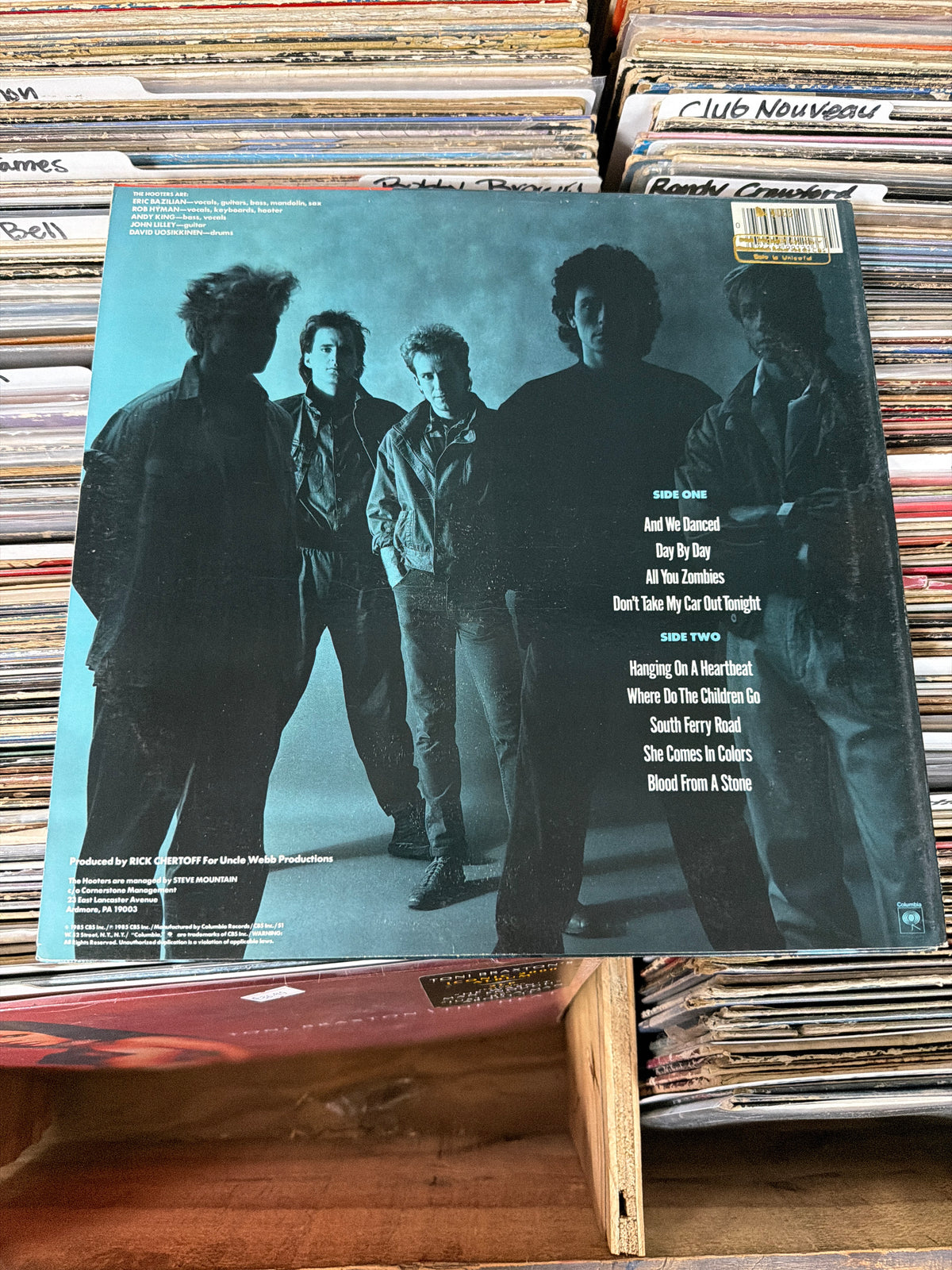 Hooters – Nervous Night FC 39912 Vinyl LP VG+/VG+