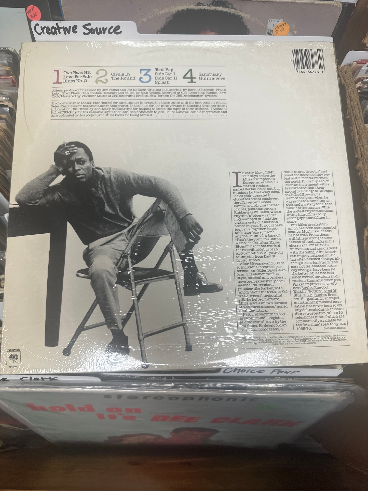 Miles Davis – Circle In The Round Vinyl LP KC2 36278 VG/VG+