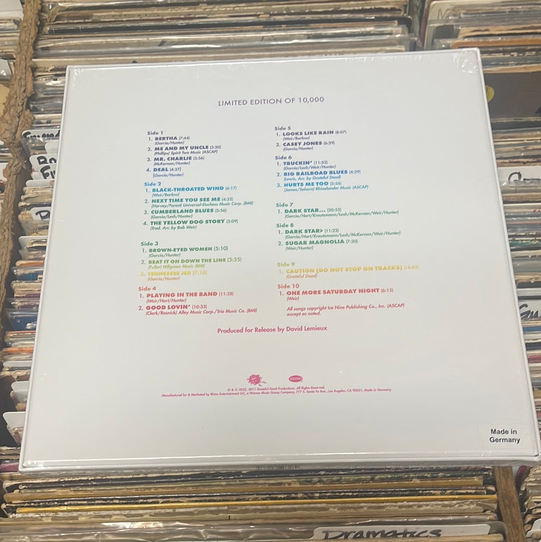 The Grateful Dead – Wembley Empire Pool, London, England 4/8/72 180g 5xVinyl Lp Boxset Reissue