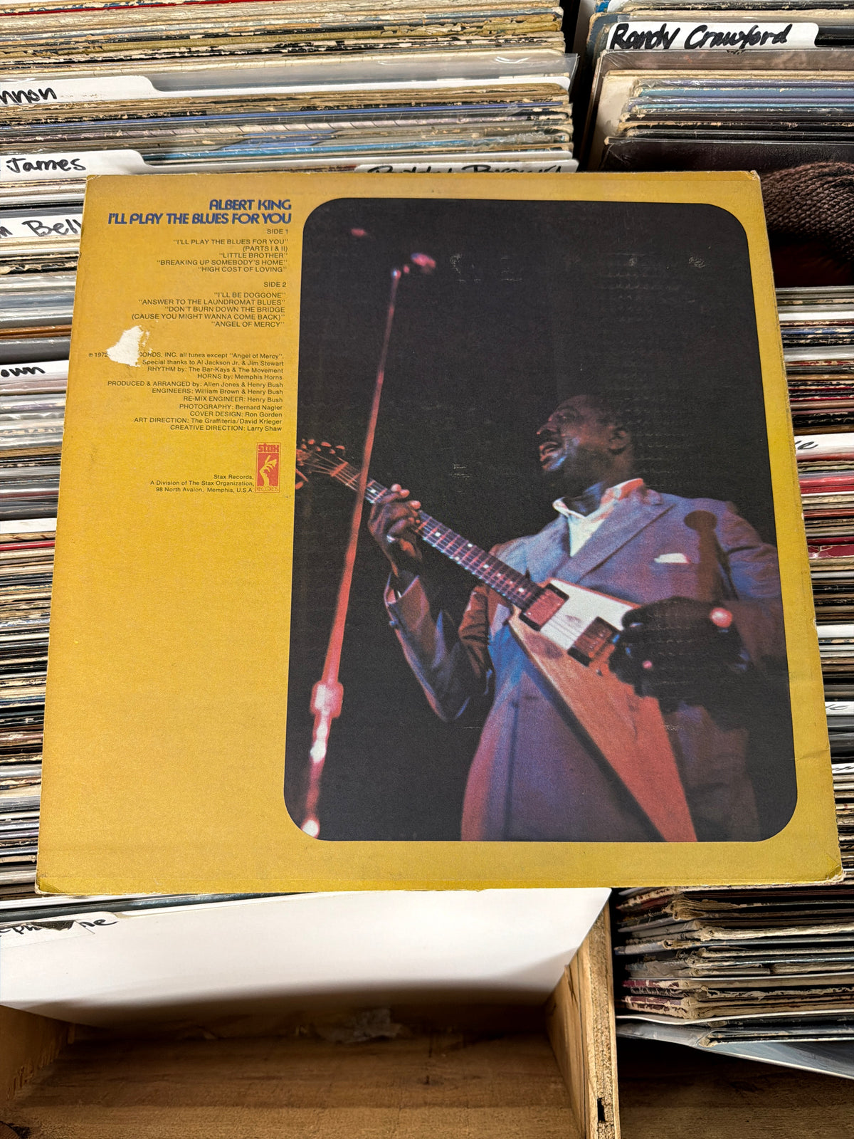 Albert King – I'll Play The Blues For You STS-3009 Vinyl LP VG/VG