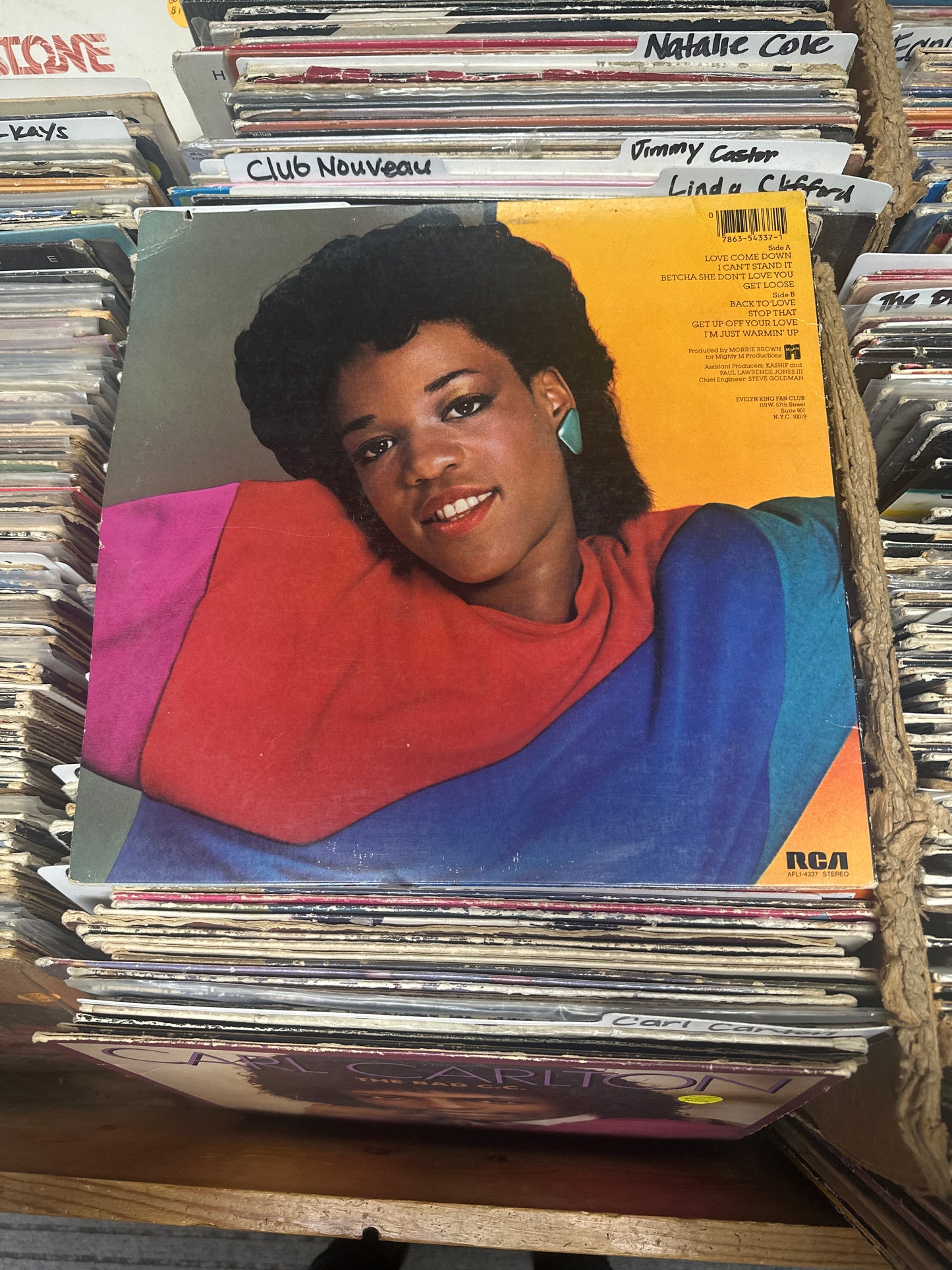 Evelyn King – Get Loose Vinyl LP AFL1-4337 VG+/VG+