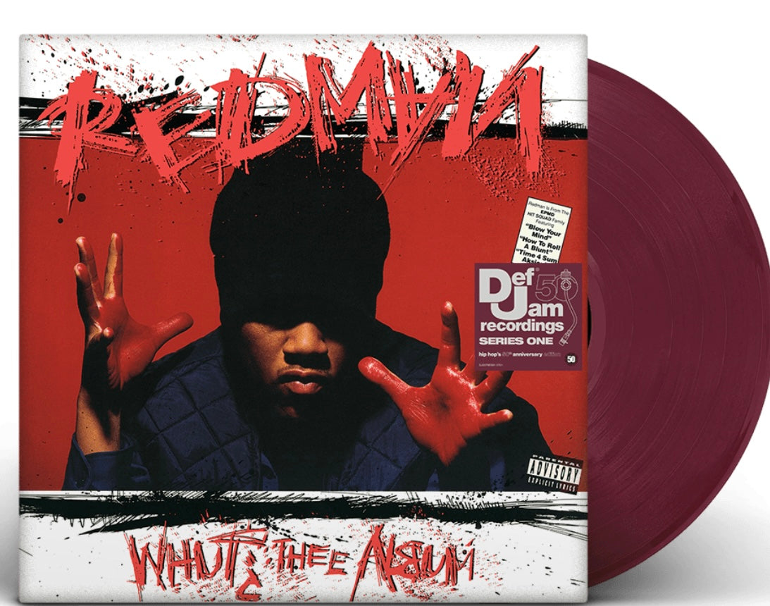 REDMAN Whut? Thee Album Burgundy Vinyl Lp