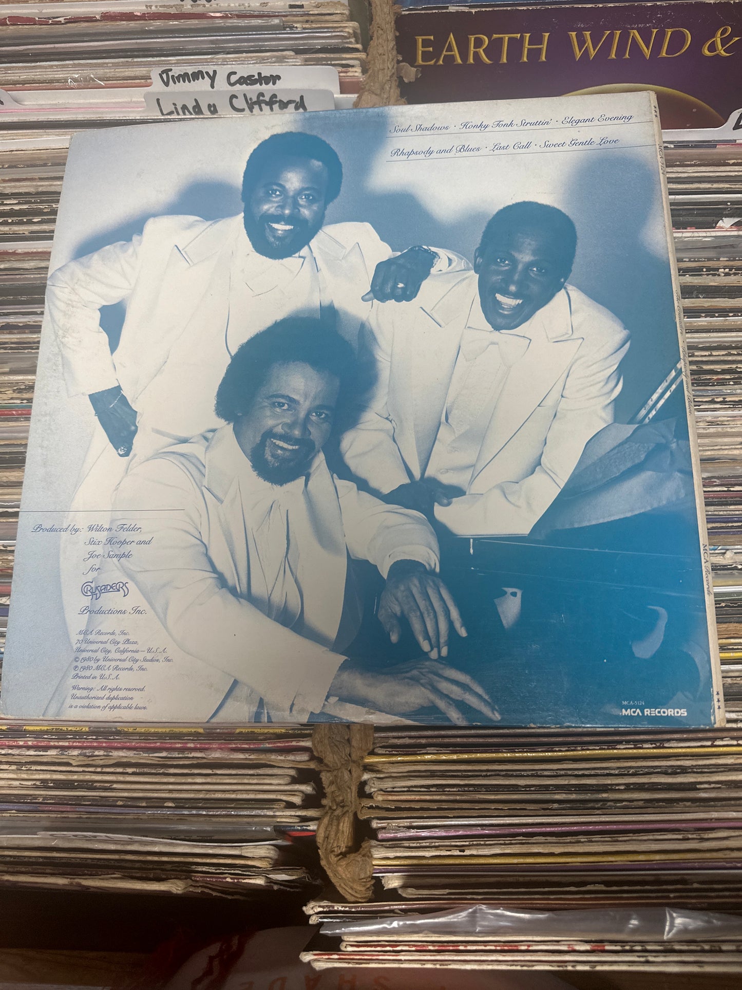 The Crusaders – Rhapsody And Blues Vinyl LP MCA-5124 VG+/VG+