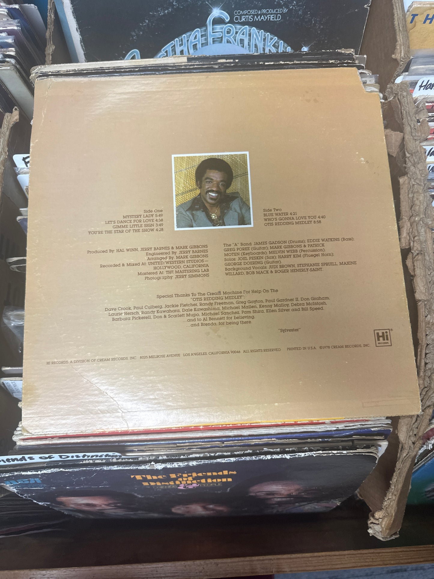 Syl Johnson – Uptown Shakedown Vinyl LP HLP 6010 VG+/VG+