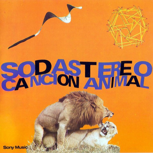 the album cover for Soda Stereo - Cancion Animal