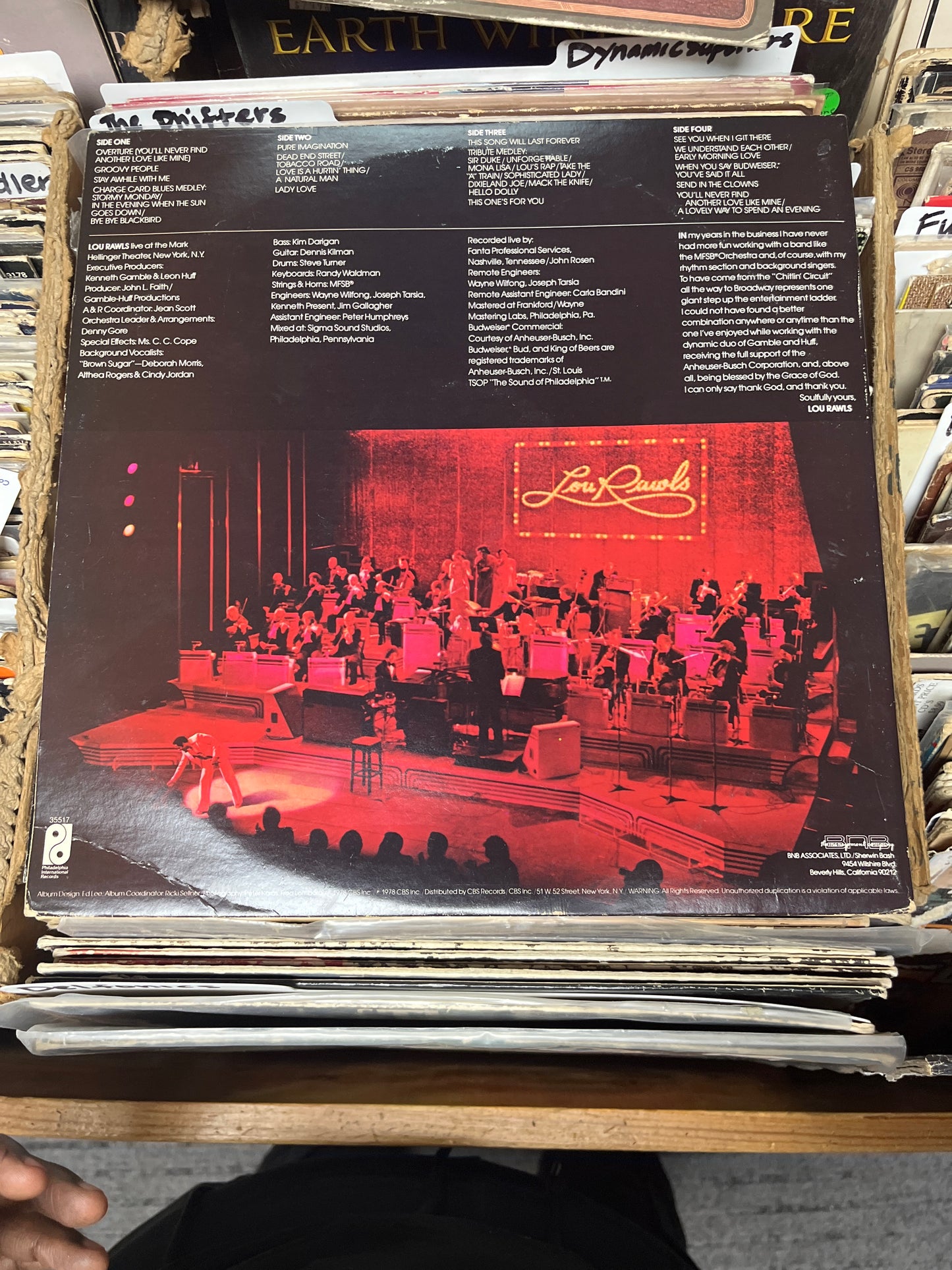 Lou Rawls – Live 2XVinyl LP PZ2 35517 VG+/VG+