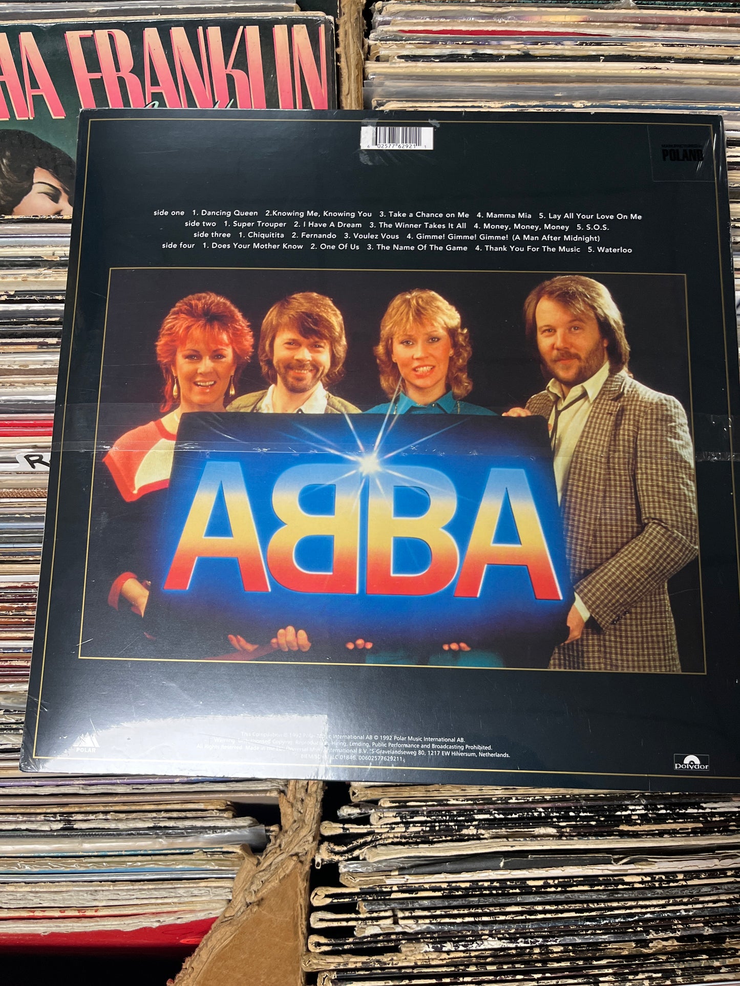 ABBA – Gold (Greatest Hits) 2 × Vinyl Lp