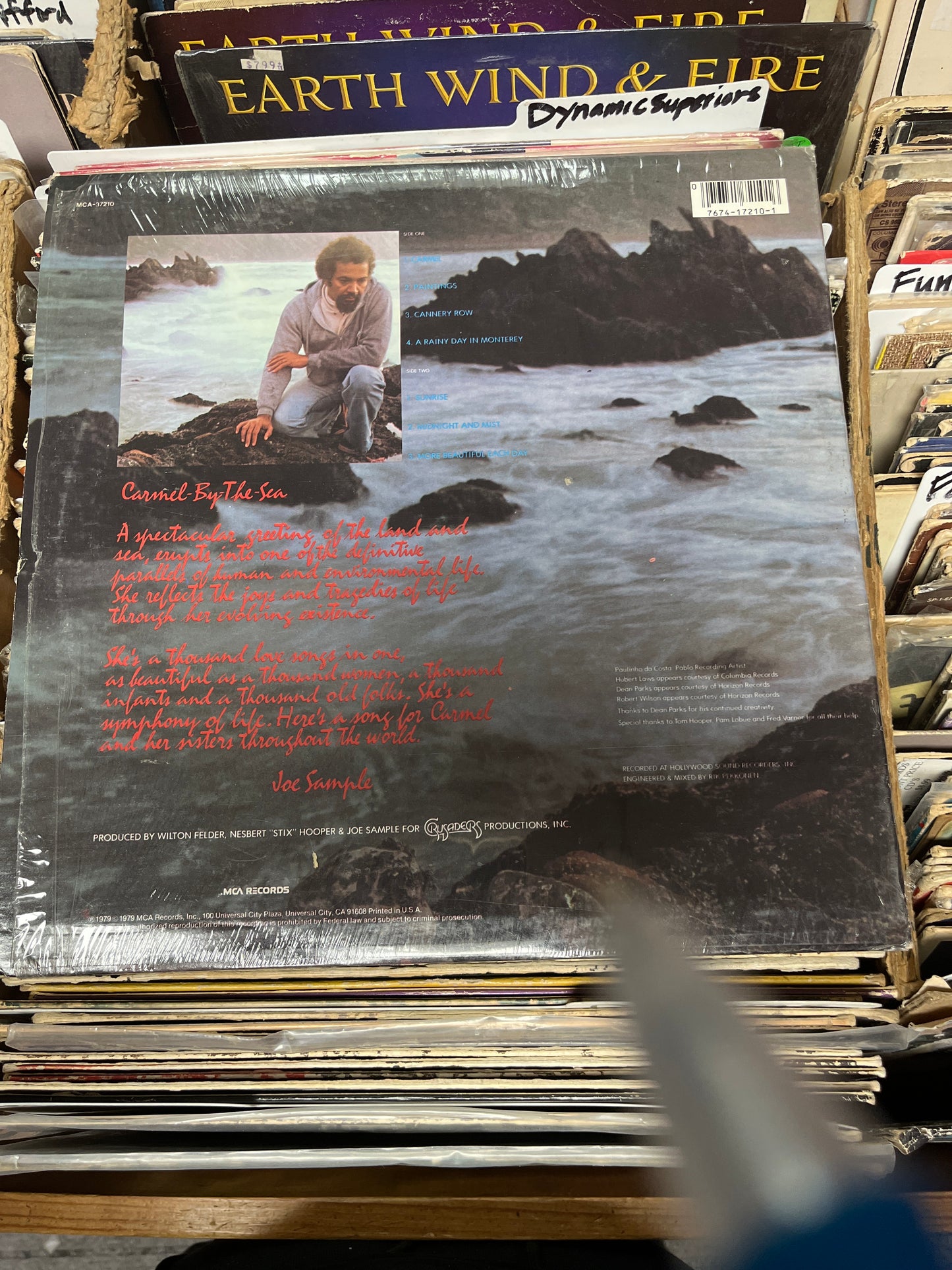 Joe Sample – Carmel Vinyl Lp AA-1126 VG/VG+