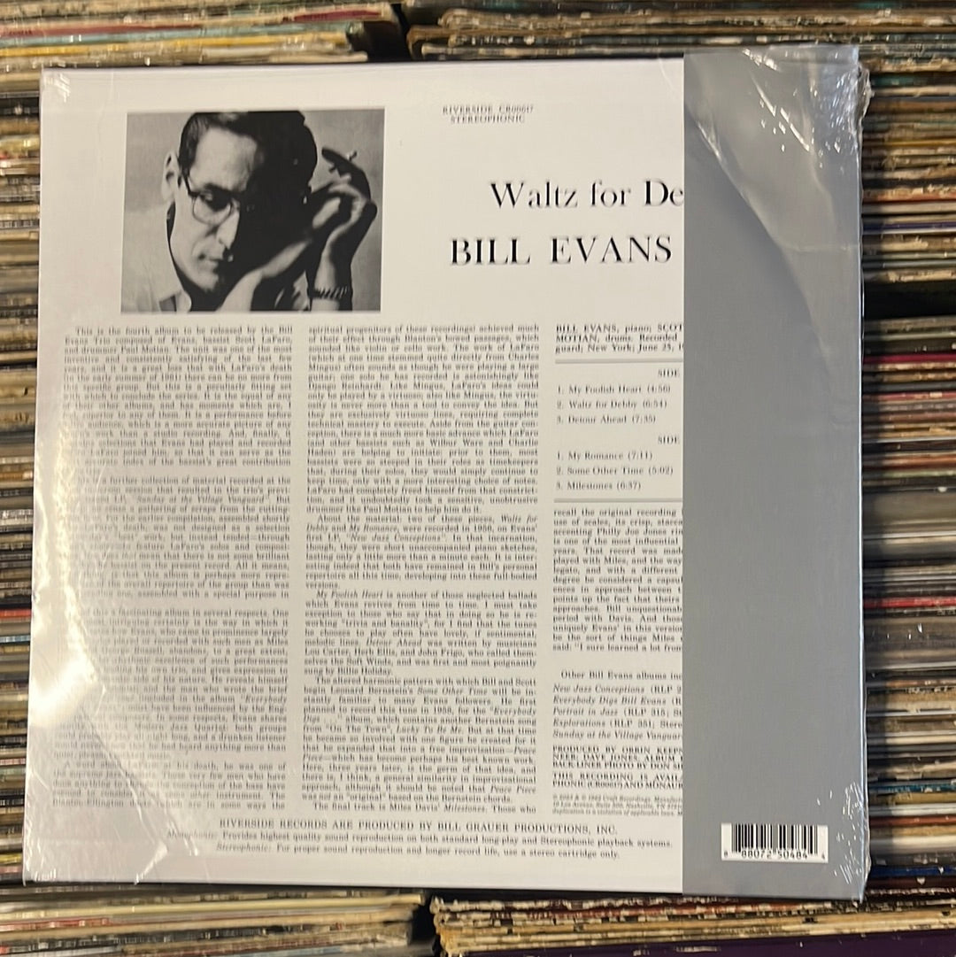 Bill Evans Trio – Waltz For Debby 180g Vinyl LP