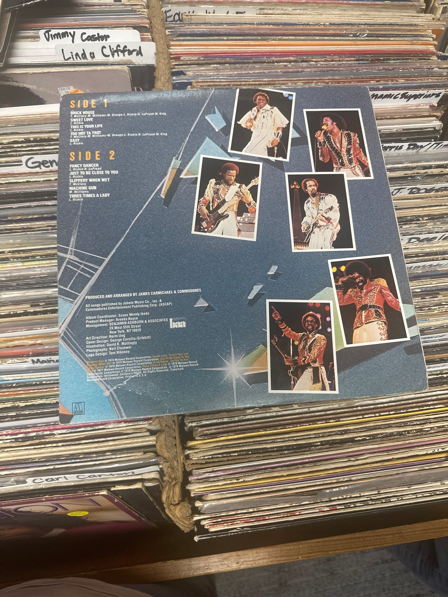 Commodores – Greatest Hits Vinyl LP VG/VG+