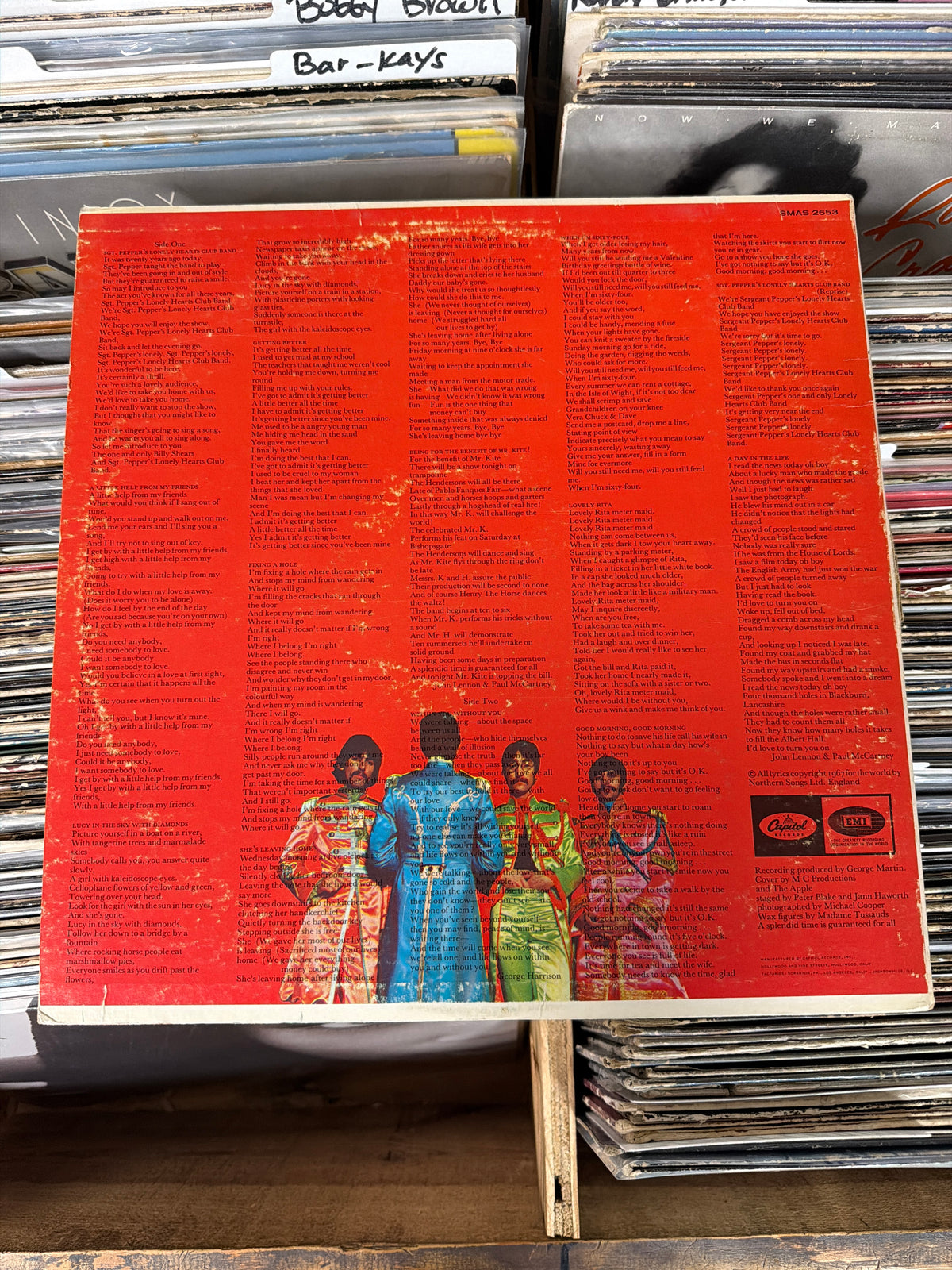 The Beatles – Sgt. Pepper's Lonely Hearts Club Band SMAS 2653 Vinyl LP VG/VG+