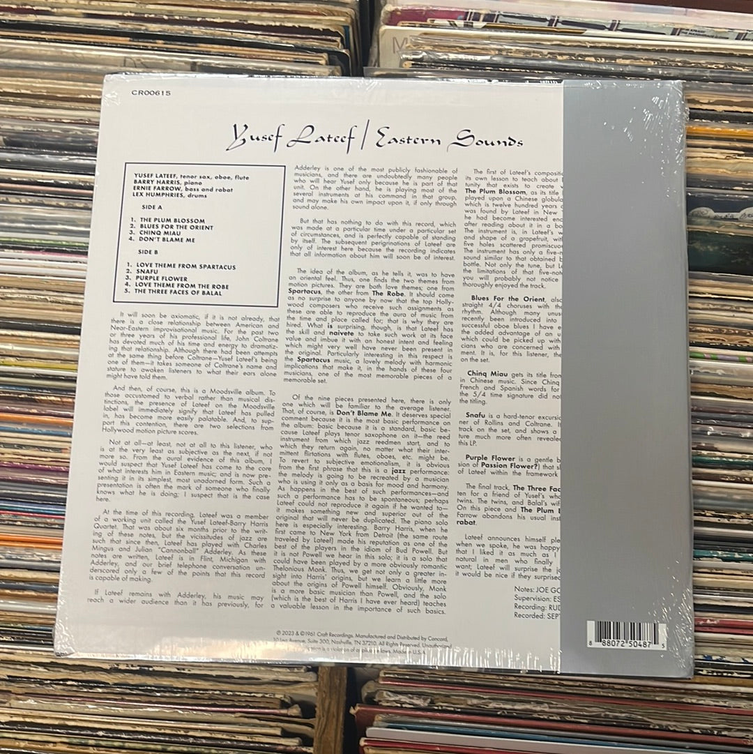 Yusef Lateef – Eastern Sounds 180g Vinyl Lp Reissue