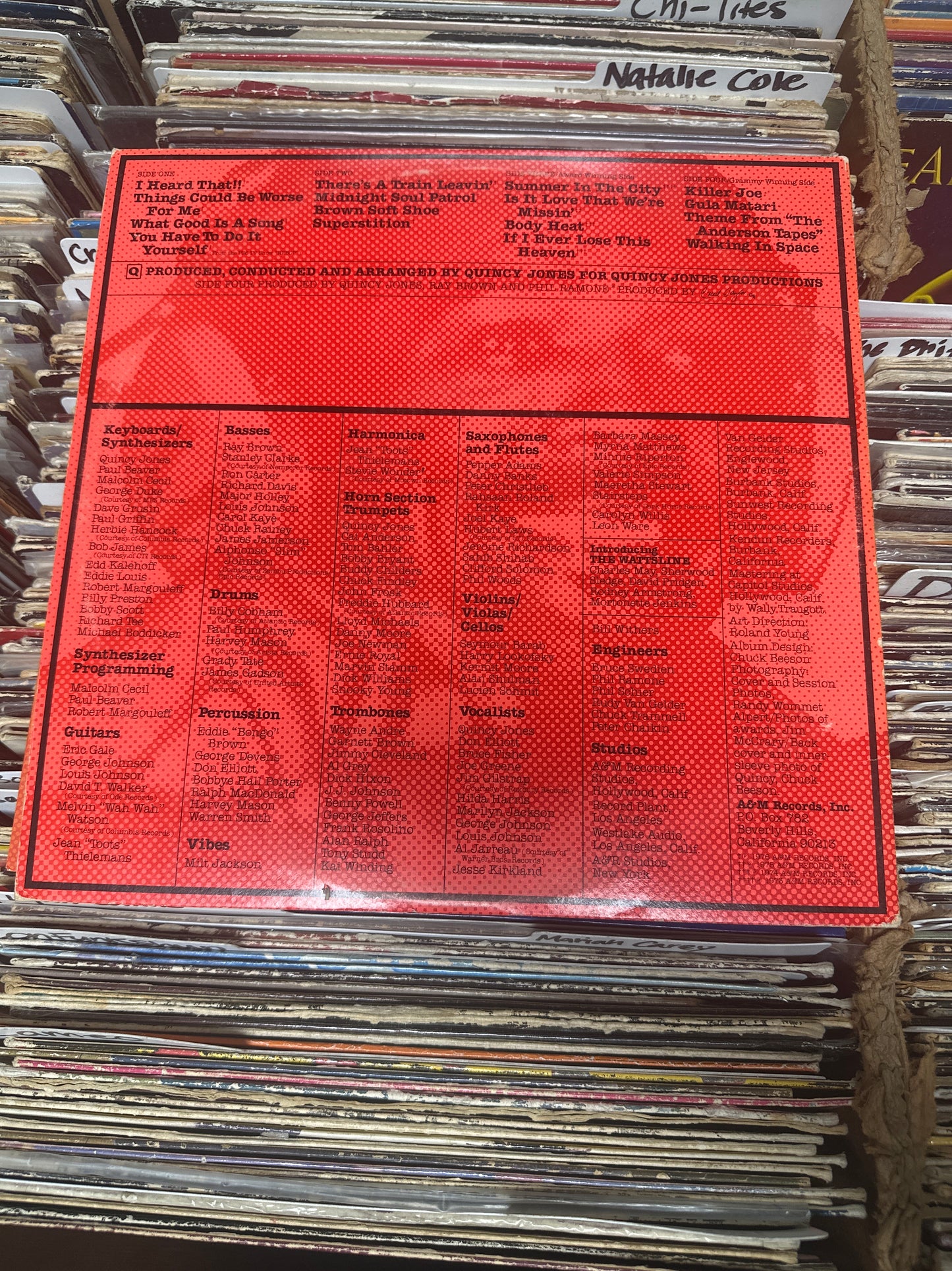Quincy Jones – I Heard That!! Vinyl LP SP-3705 VG+/VG+
