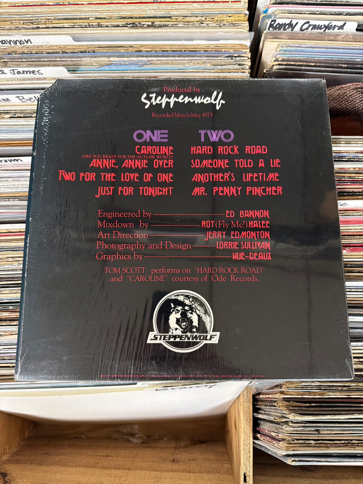 Steppenwolf – Hour Of The Wolf PE 33583 Vinyl LP VG+/VG+