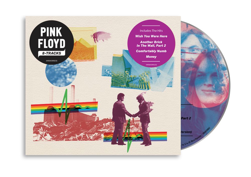 the album cover for Pink Floyd - 8-Tracks