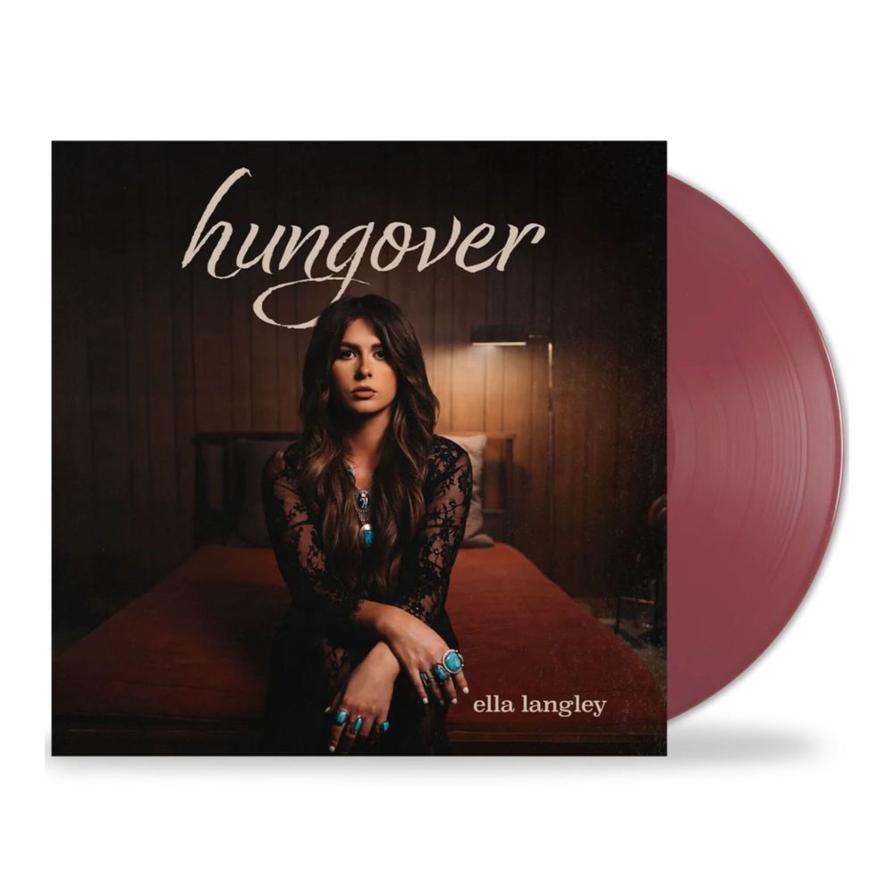 the album cover for Ella Langley - hungover