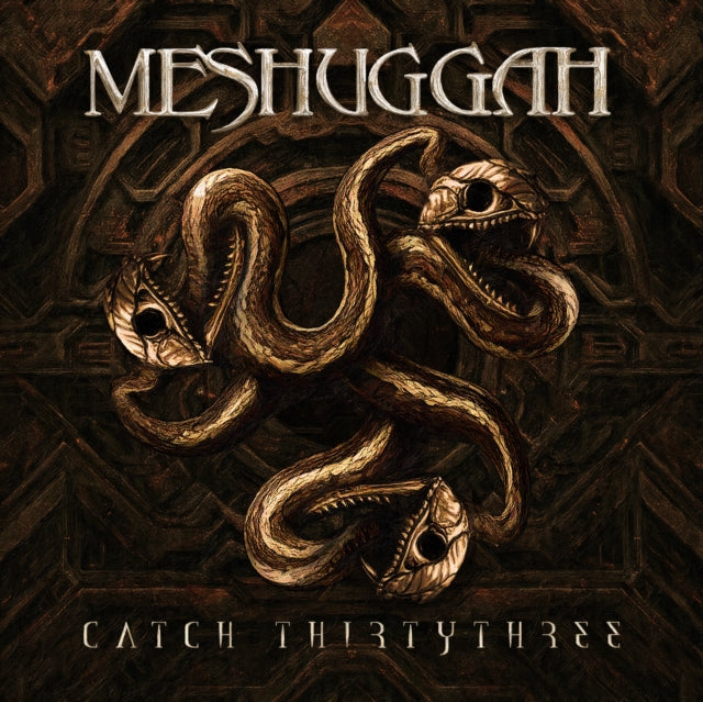 MESHUGGAH - CATCH THIRTYTHREE: 20TH ANNIVERSARY EDITION (2LP/AMBER WAVE VINYL) Vinyl LP