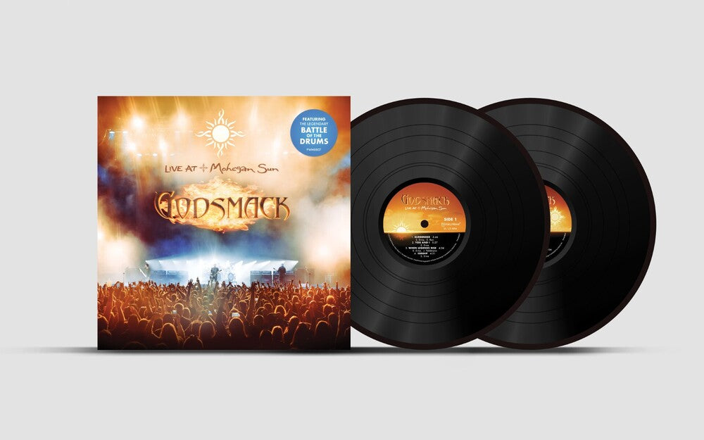 the album cover for Godsmack - Live At Mohegan Sun