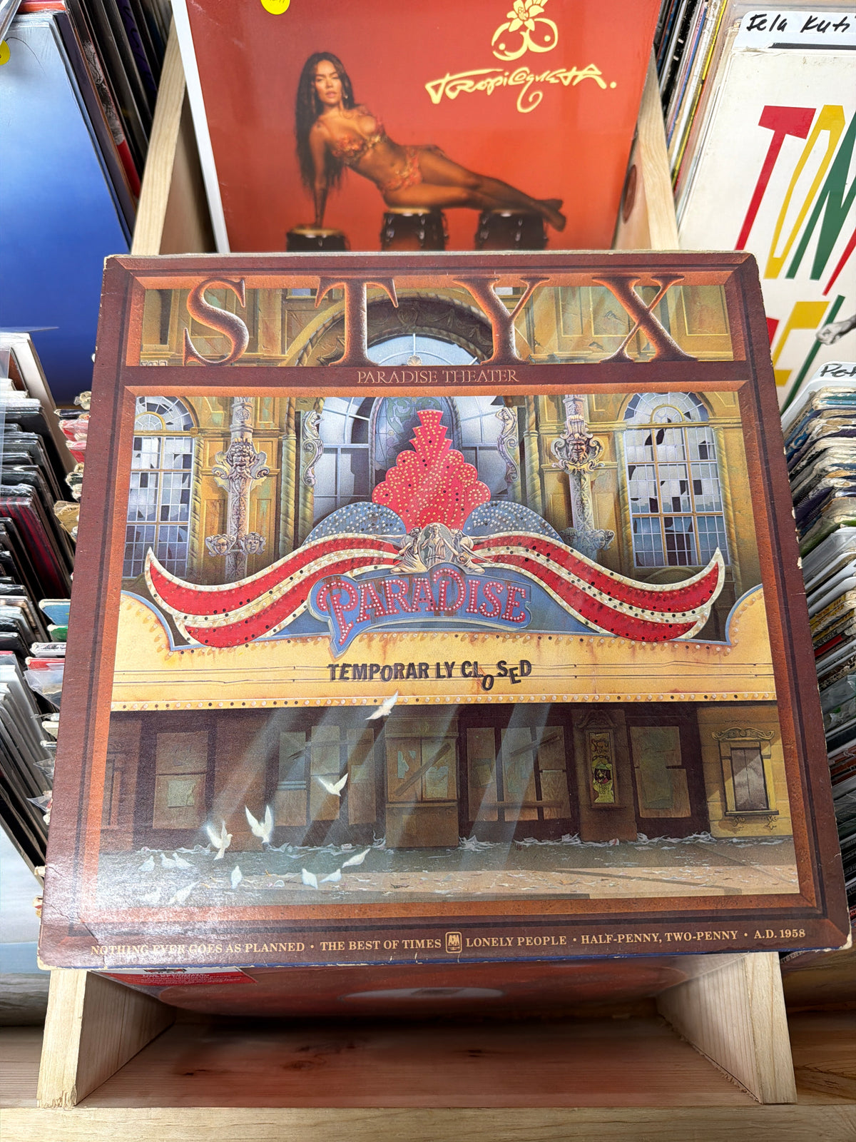 Styx – Paradise Theatre SP-3719 Vinyl LP VG+/VG