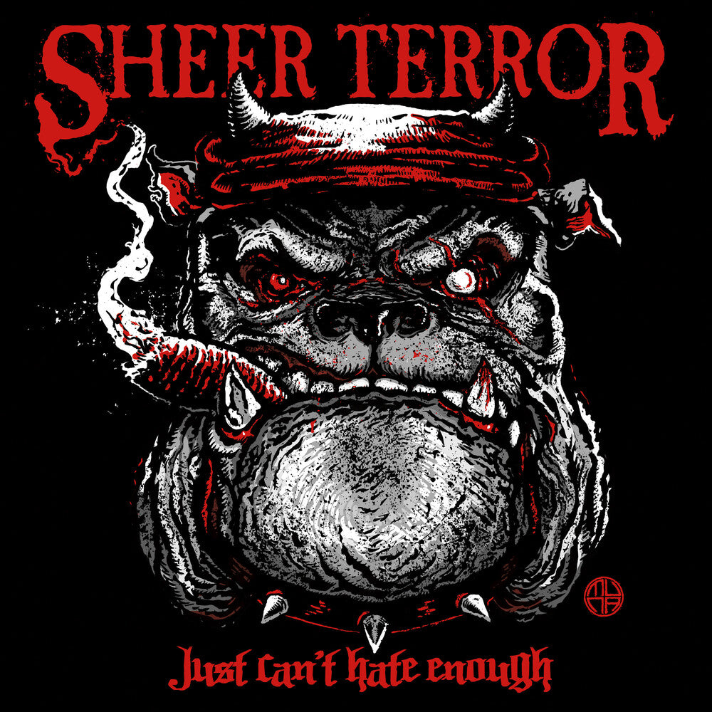 the album cover for Sheer Terror - Just Can't Hate Enough (Dead City Edition)