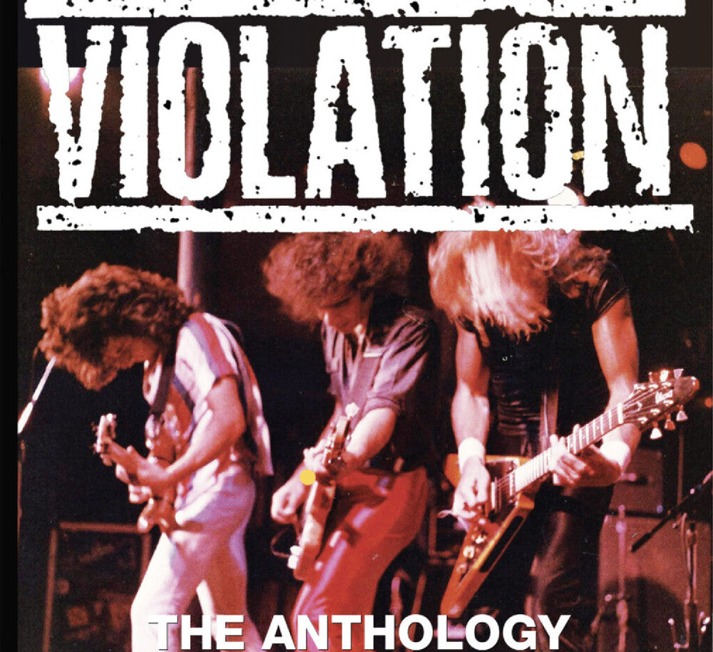 the album cover for Violation - Anthology: The Underground Metal Vault: Chapter 1