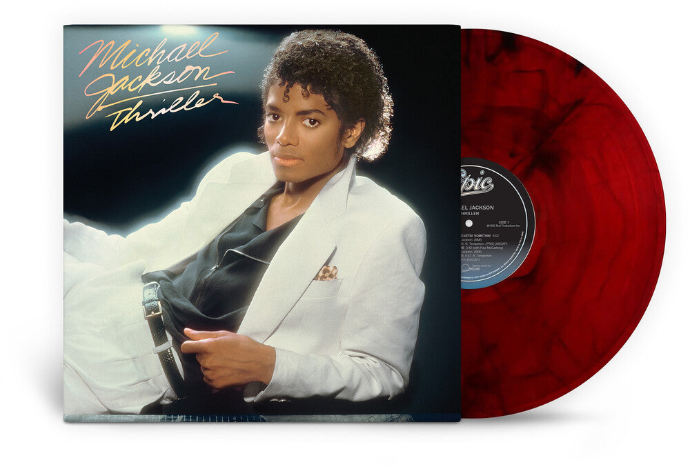 Pre-Order: Michael Jackson - Thriller - 2026 [Red & Black Marble