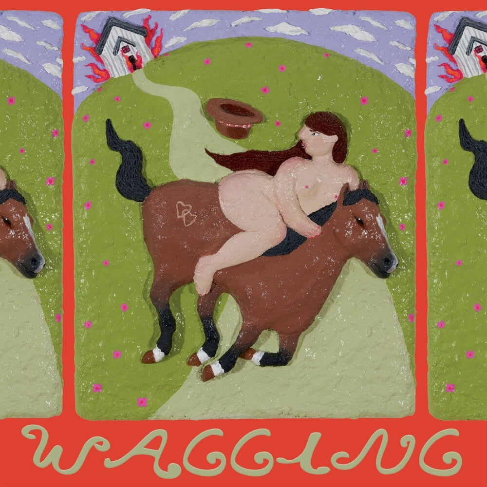 the album cover for Wagging - Wagging