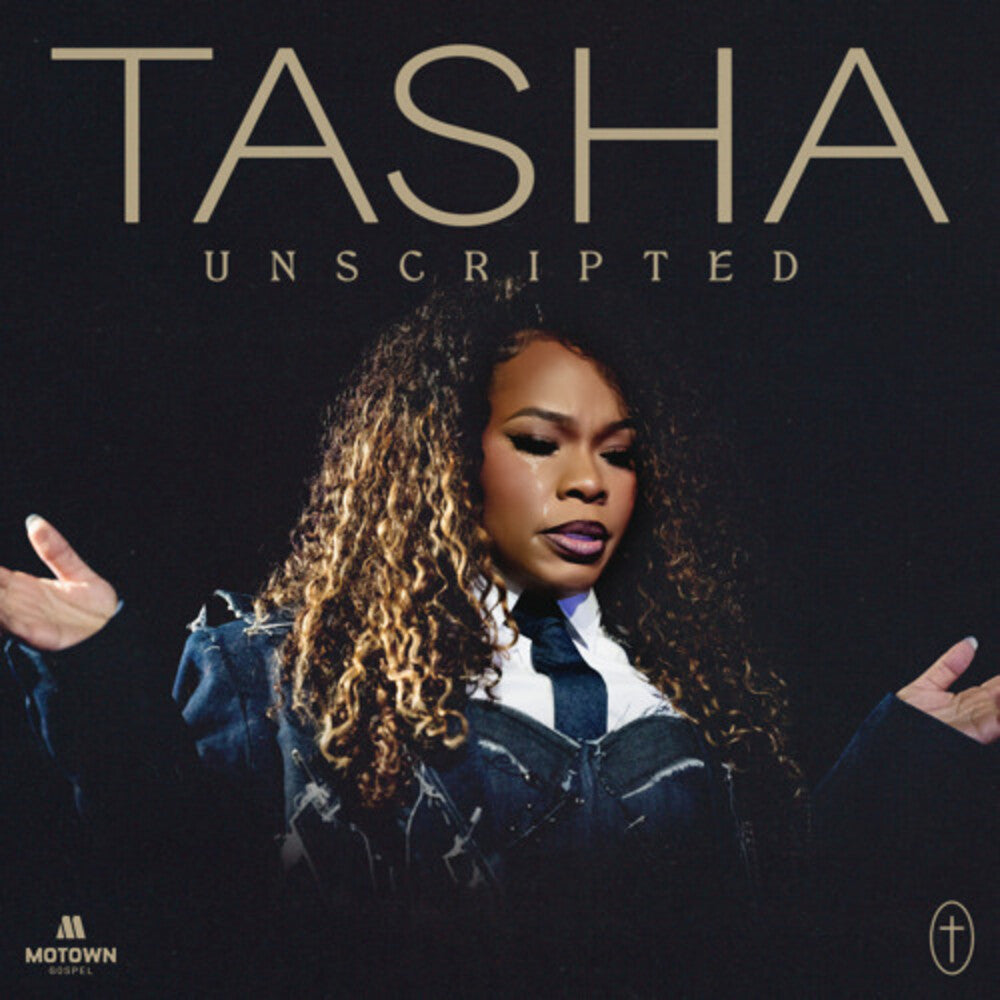 the album cover for Tasha Leonard Cobbs - Tasha Unscripted (Live)