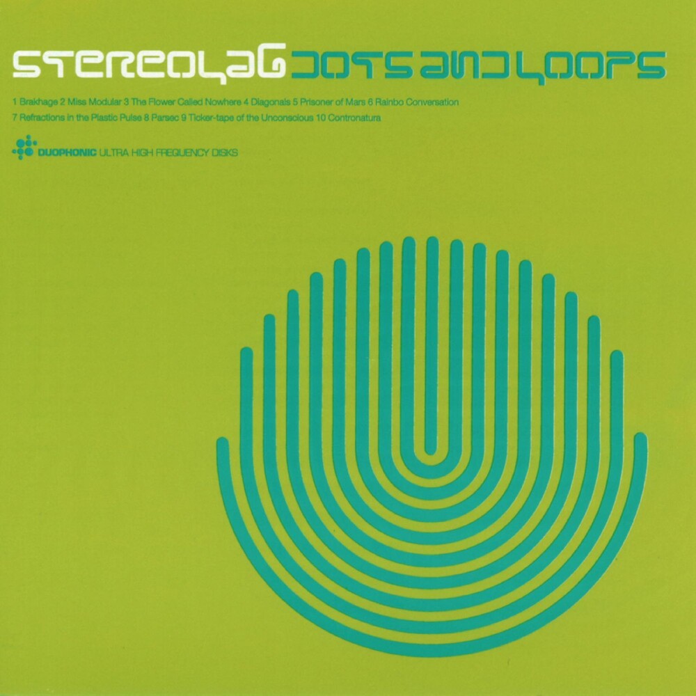the album cover for Stereolab - Dots And Loops