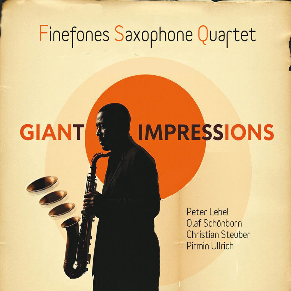the album cover for Peter Lehel - Giant Impressions