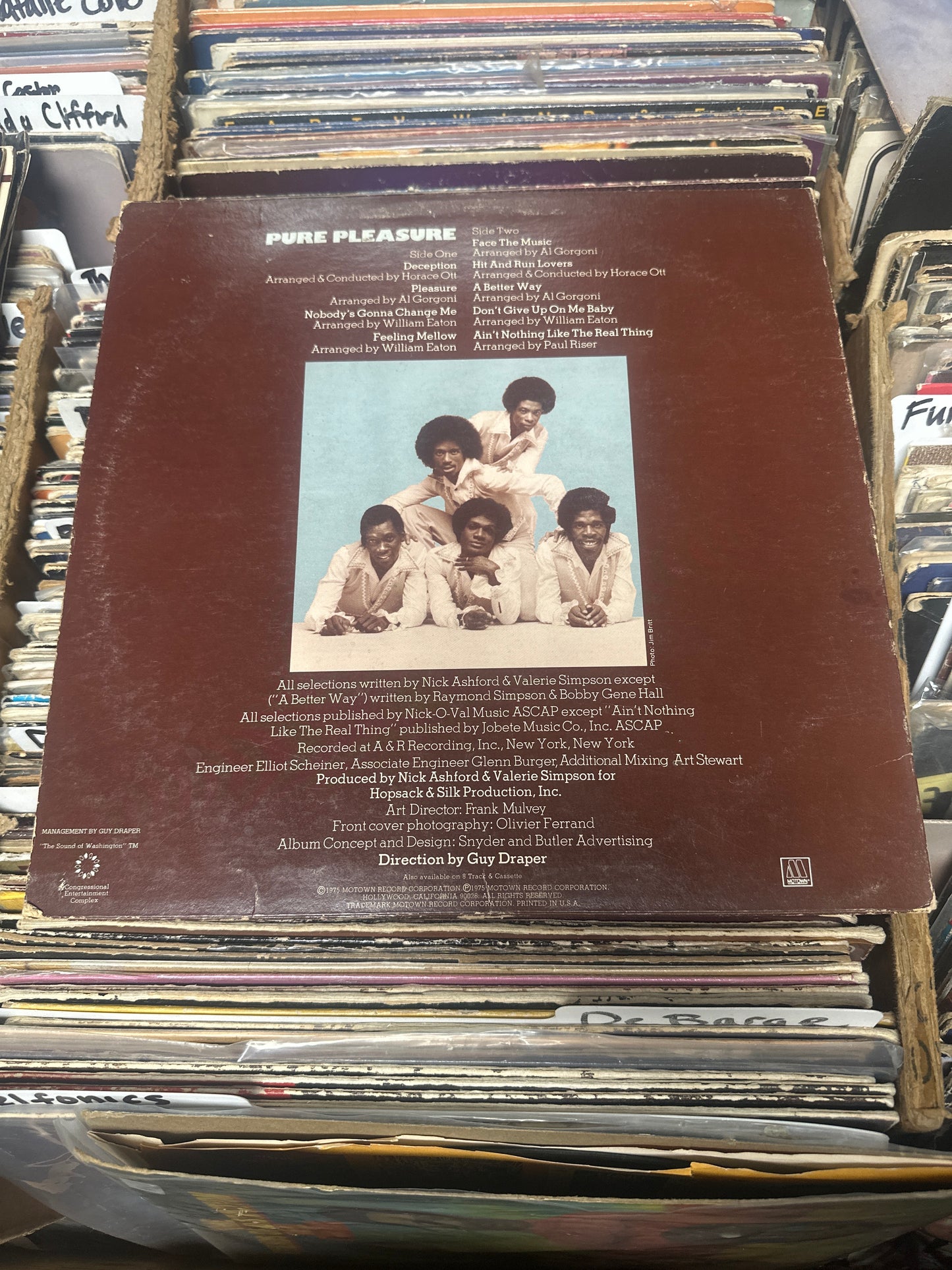 The Dynamic Superiors- Pure Pleasure M6-841S1 Vinyl LP VG+/VG+