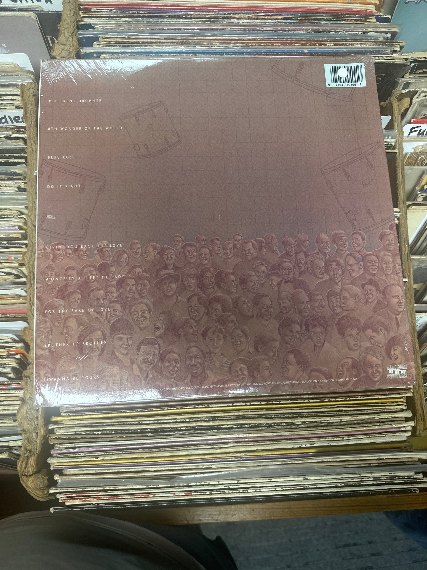 Isley Jasper Isley – Different Drummer Vinyl LP FZ 40409 Near Mint/VG+
