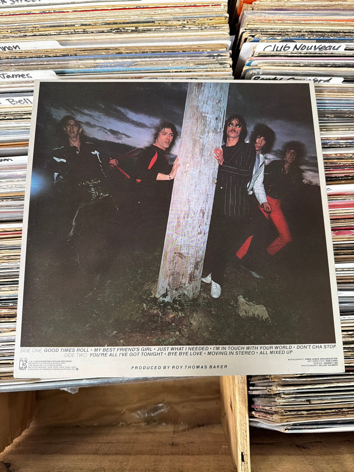 The Cars – The Cars 6E-135 Vinyl LP VG+/VG+