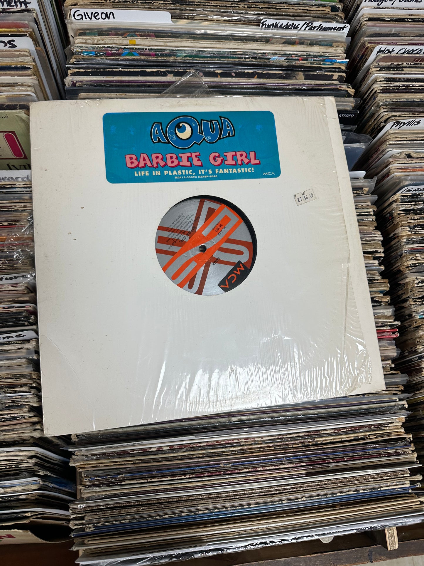 Aqua – Barbie Girl 12" Vinyl LP VG+/VG+
