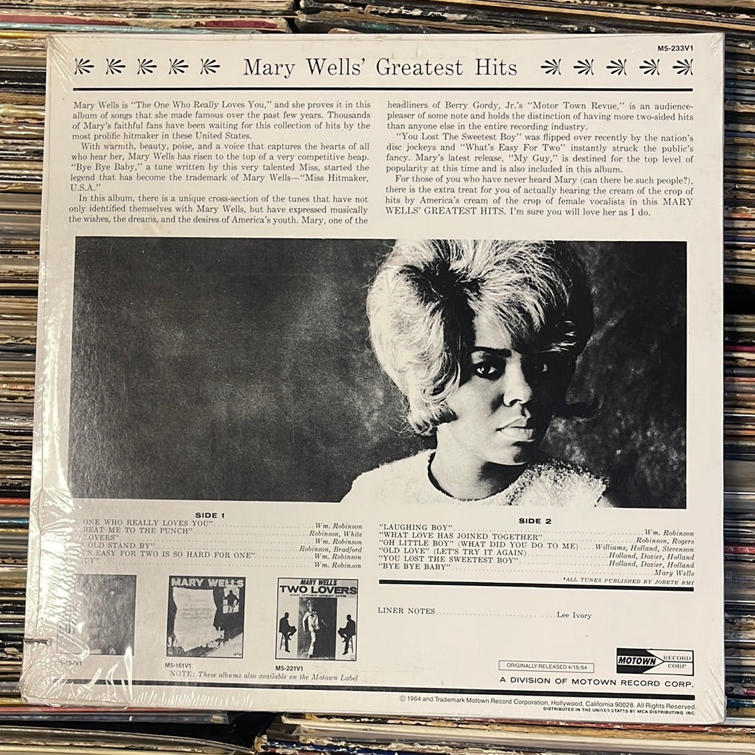 Mary Wells – Greatest Hits M5-233V1 Vinyl Lp