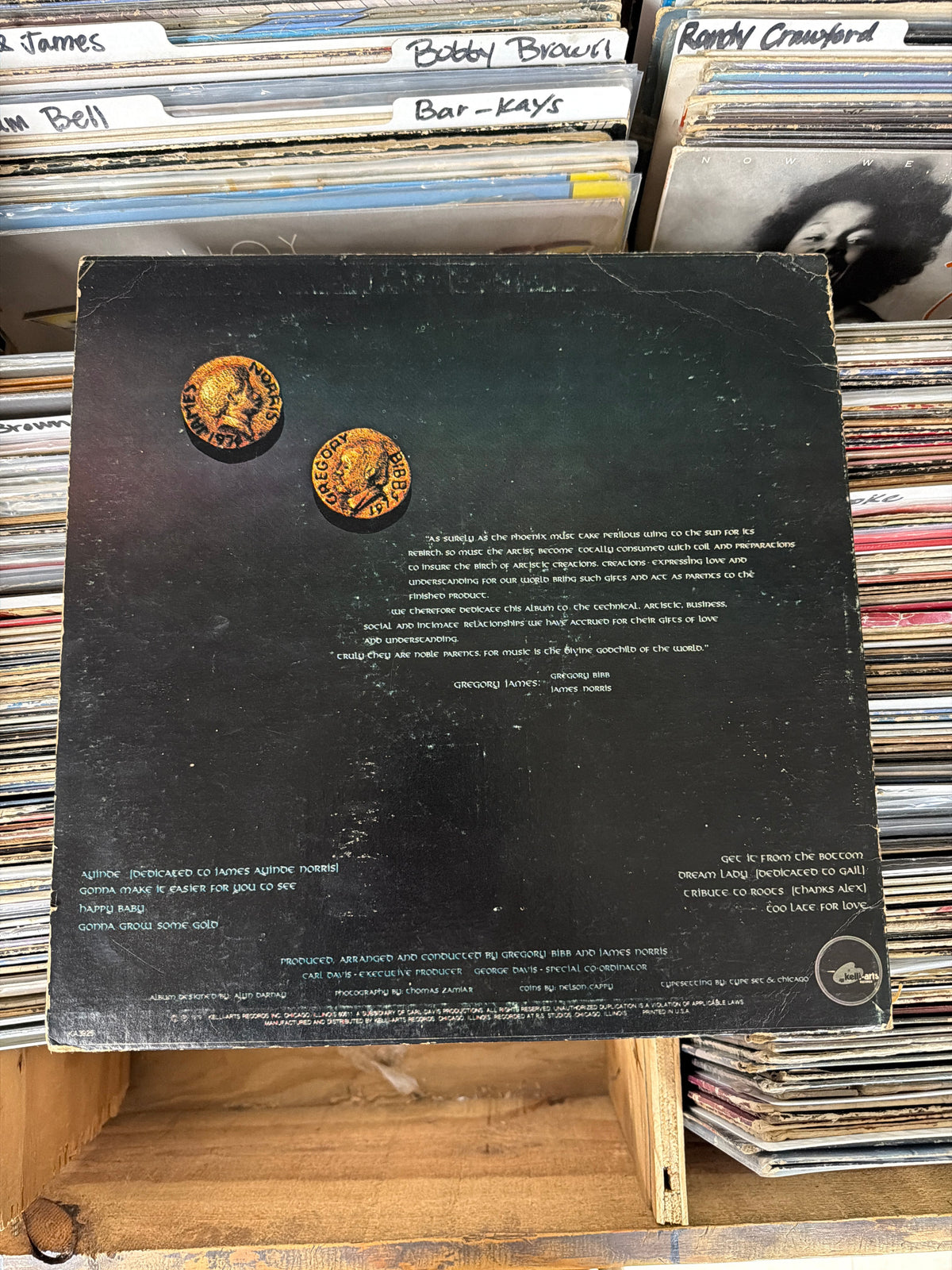 Gregory James – Gonna Grow Some Gold KA 3925 Vinyl LP G/F