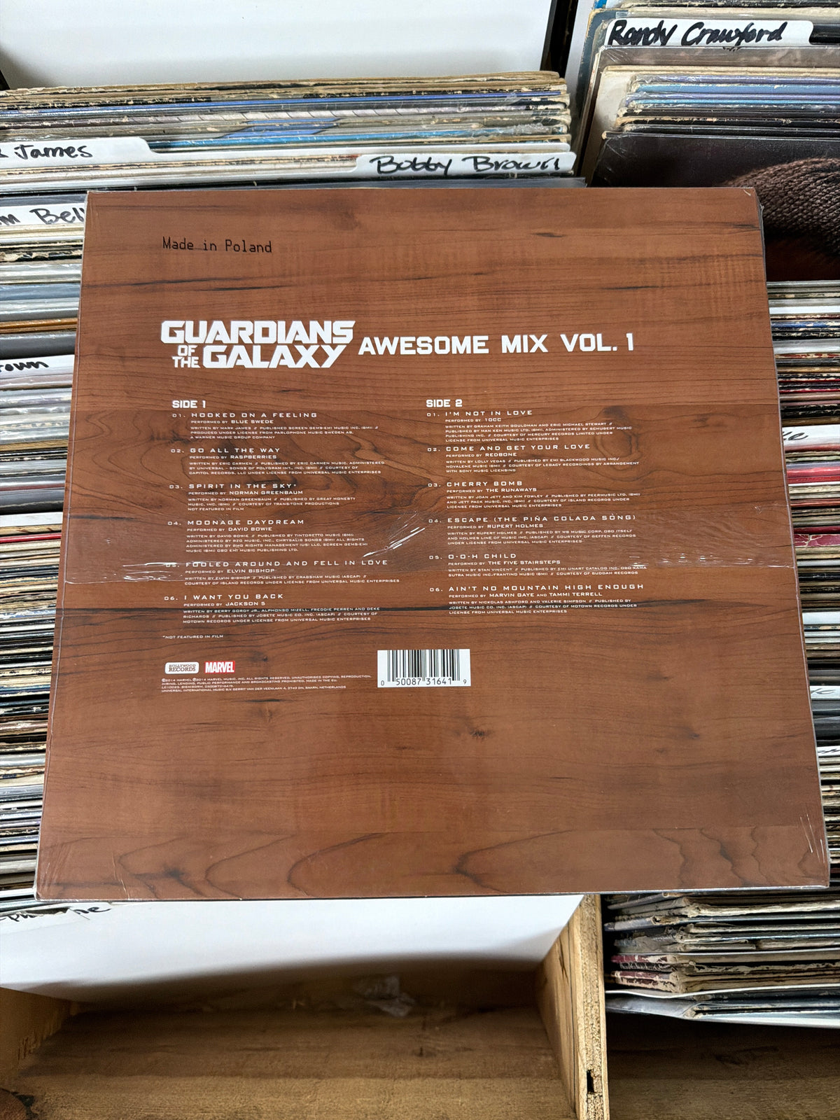 Various – Guardians Of The Galaxy Awesome Mix Vol. 1 050087316419 Vinyl LP NM/NM