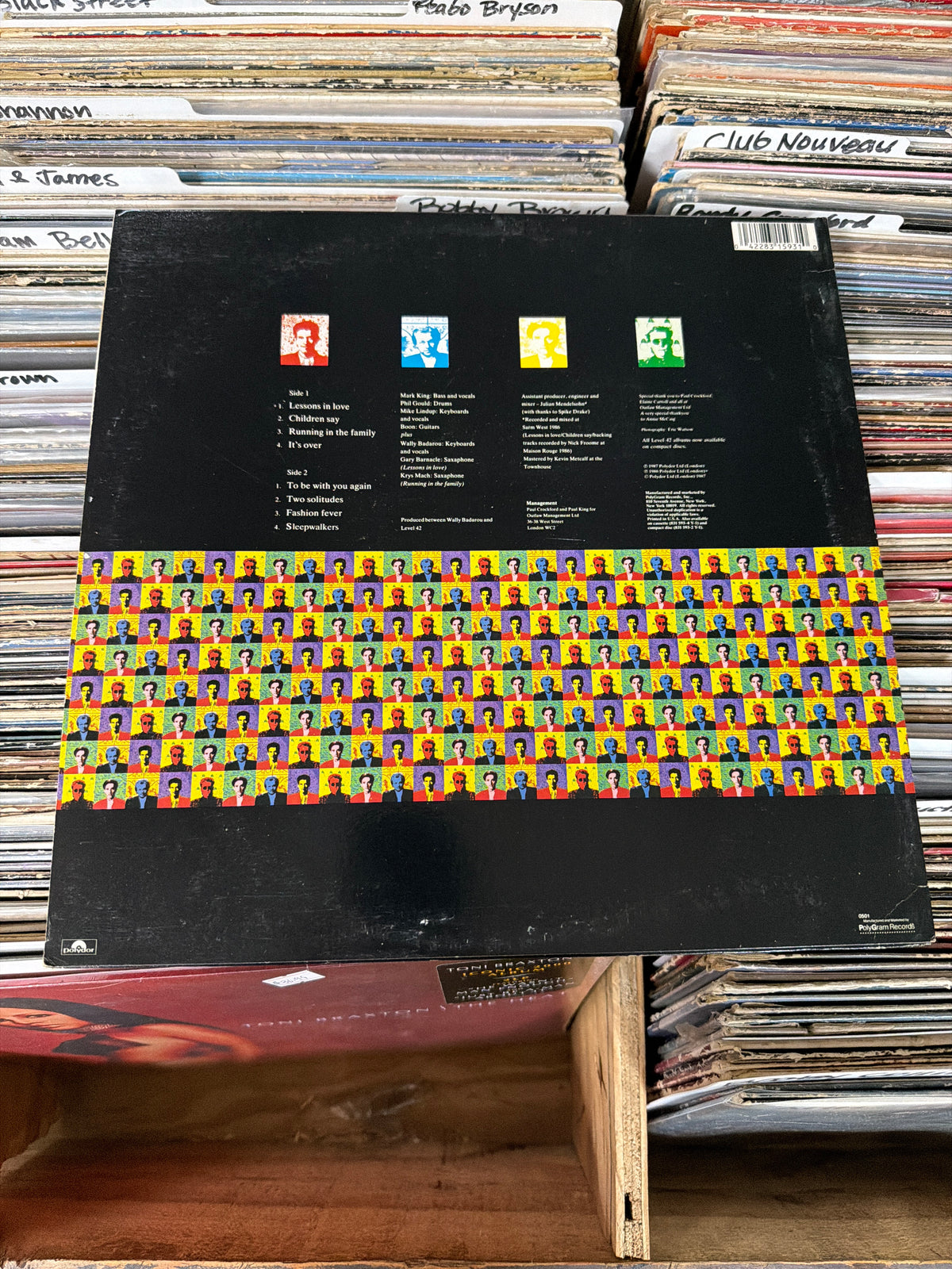 Level 42 – Running In The Family 831 593-1 Y-1 Vinyl LP VG+/VG