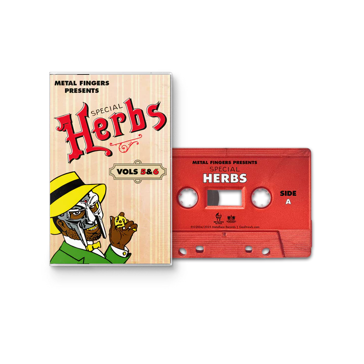 MF DOOM-Metal Fingers Presents: Special Herbs Vol. 5 & 6 Cassette