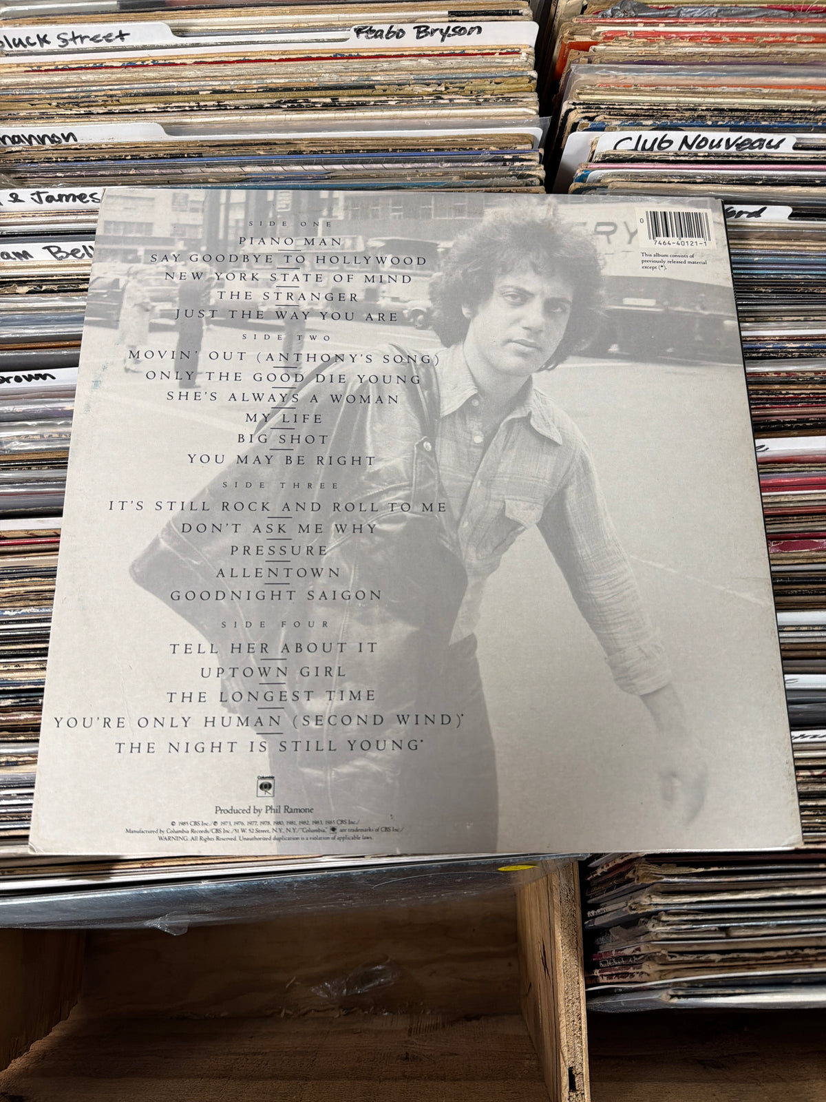 Billy Joel – Greatest Hits Volume I & Volume II C2 40121 Vinyl LP VG+/VG+