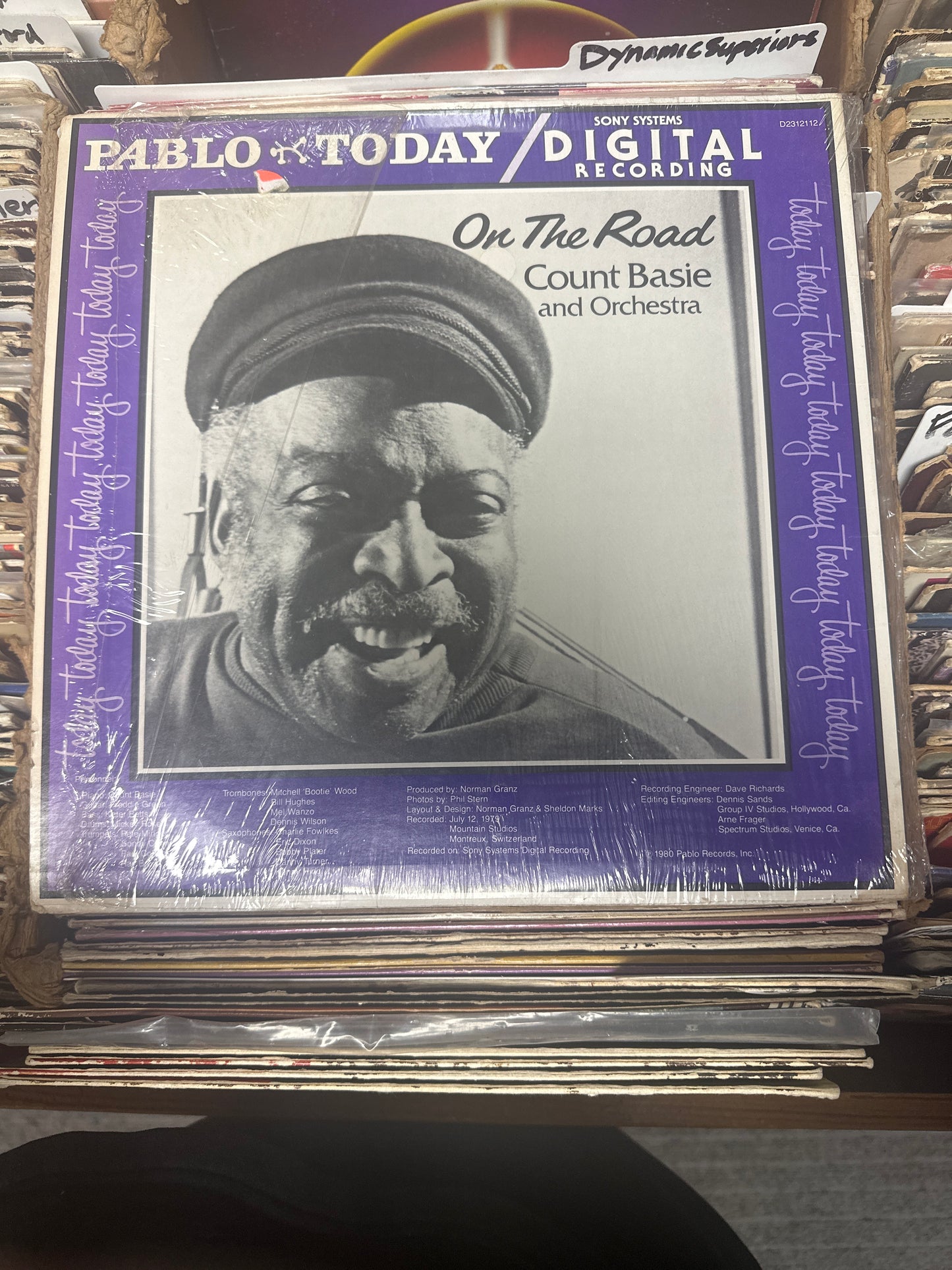 Count Basie And Orchestra – On The Road Red Vinyl LP D2312112 VG+/VG+